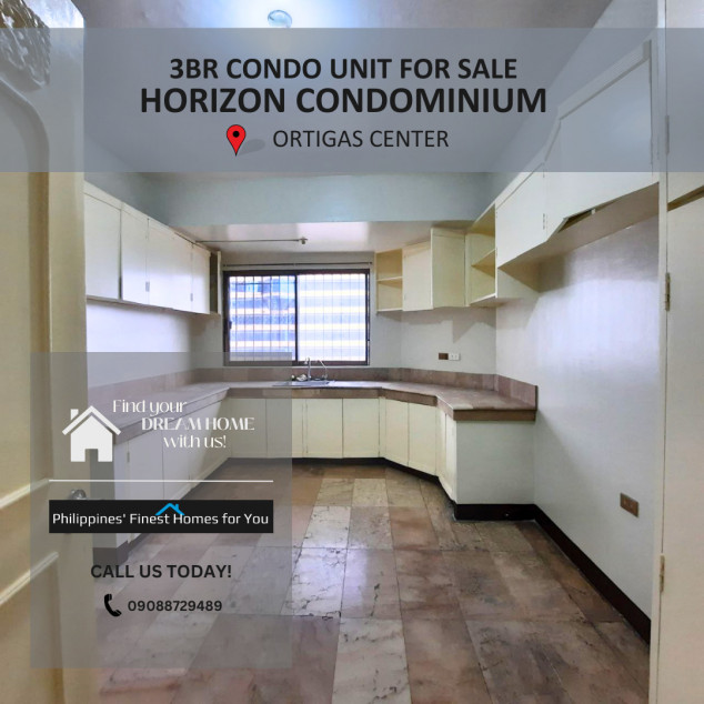 3BR Condo Unit with Parking Slots at Horizon Condominium for Sale