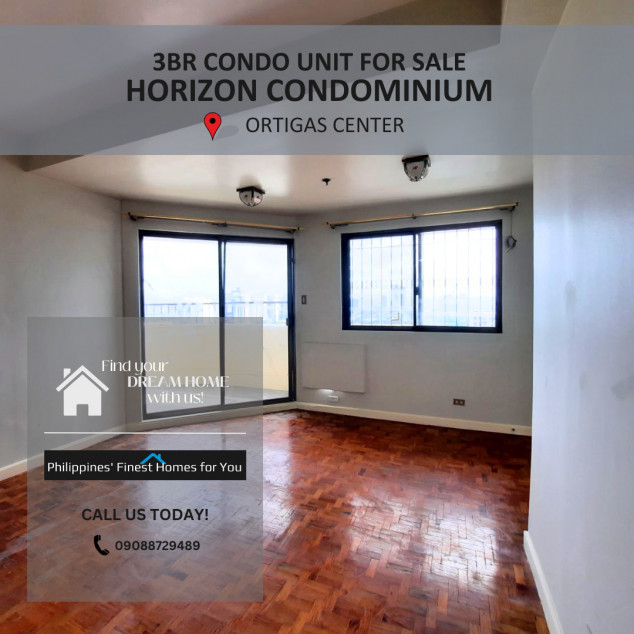 3BR Condo Unit with Parking Slots at Horizon Condominium for Sale