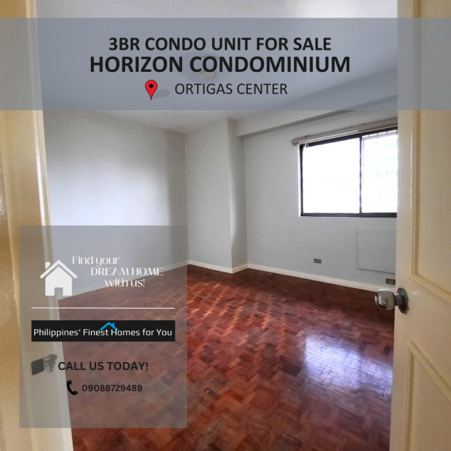 3BR Condo Unit with Parking Slots at Horizon Condominium for Sale
