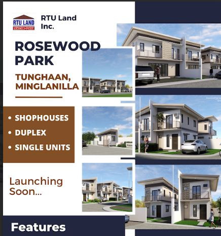 Code 761a House For Sale Rosewood Park In Tunghaan Minglanilla Cebu