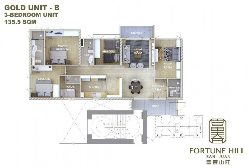 Luxury Residential Condo @ Addition Hills, San Juan City
