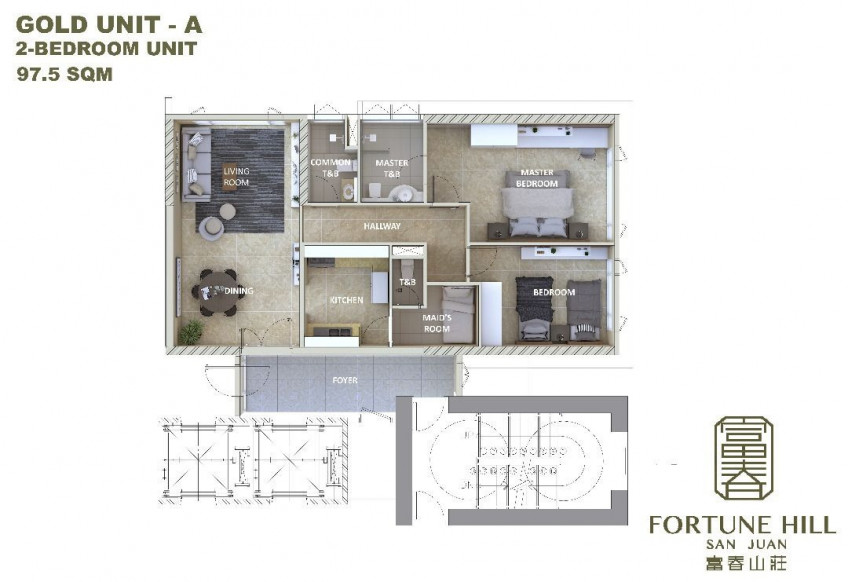 Luxury Residential Condo @ Addition Hills, San Juan City