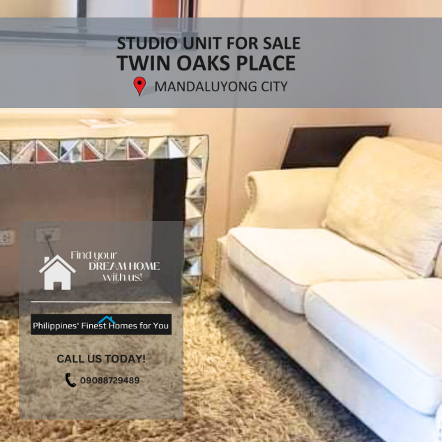 Studio Unit at Twin Oaks Place for Sale