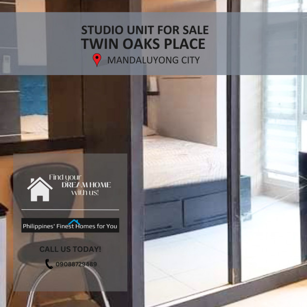 Studio Unit at Twin Oaks Place for Sale