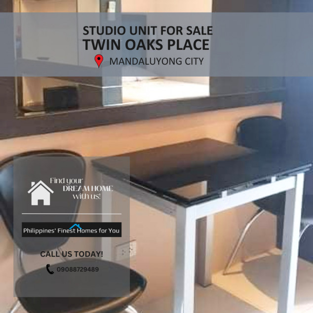 Studio Unit at Twin Oaks Place for Sale