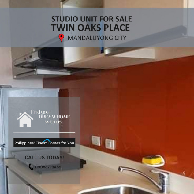 Studio Unit at Twin Oaks Place for Sale