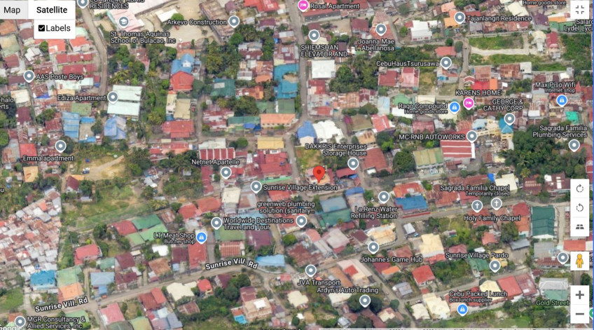 Property# 11661 House & Lot For Sale In Village Barangay Inayawan Cebu City