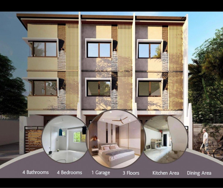 151 sqm 4-Bedroom Townhouse in La Colina Homes, Marikina City