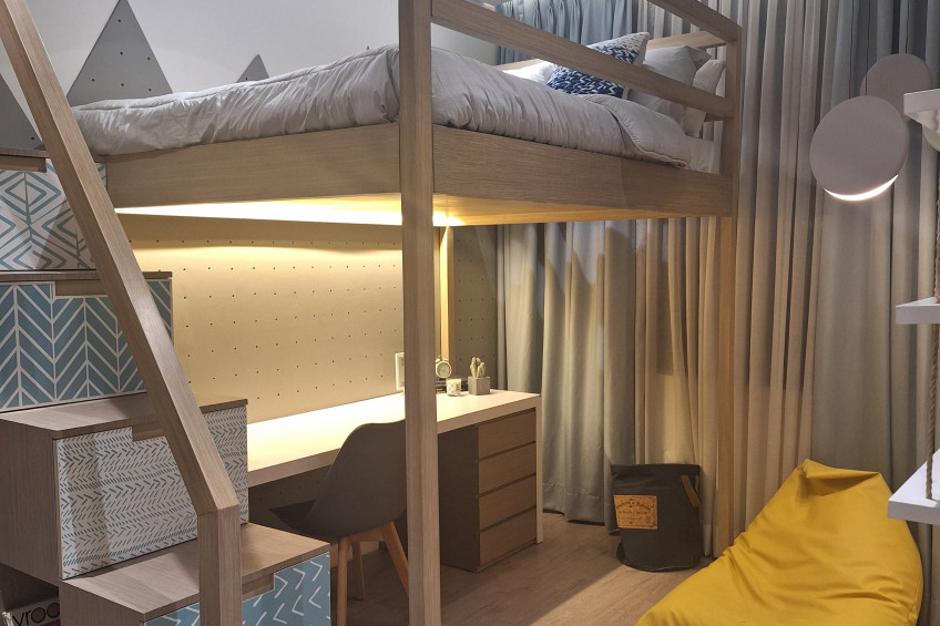 Elegant Two-Bedroom Condo with Balcony for Sale at Empress Capitol Commons (47B), Pasig City