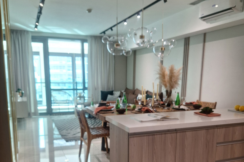 Elegant Two-Bedroom Condo with Balcony for Sale at Empress Capitol Commons (47B), Pasig City