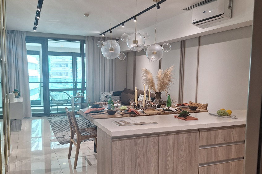 Stylish Two-Bedroom Condo with Balcony for Sale at Empress Capitol Commons (47O), Pasig City