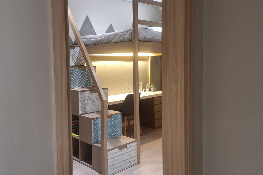 For Sale: Elegant Two-Bedroom Condo With Balcony at Empress Capitol Commons  (49O), Pasig City