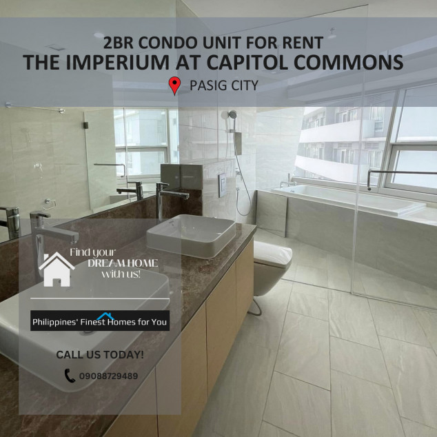 2BR Condo Unit at The Imperium at Capitol Commons for Rent