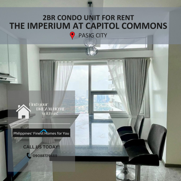 2BR Condo Unit at The Imperium at Capitol Commons for Rent