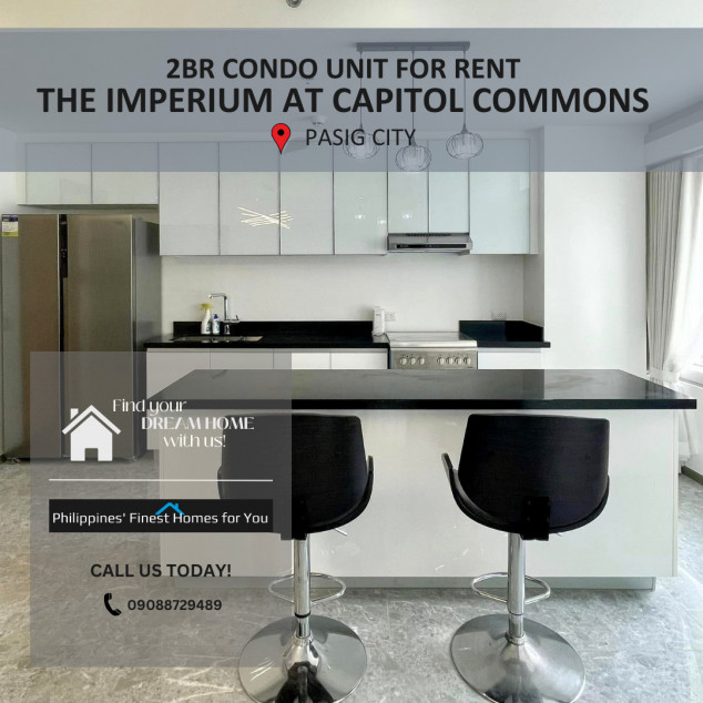 2BR Condo Unit at The Imperium at Capitol Commons for Rent