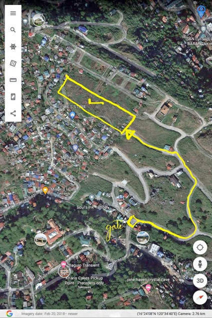 10,000 sqm Lot for Sale in Crystal Cave, Baguio City