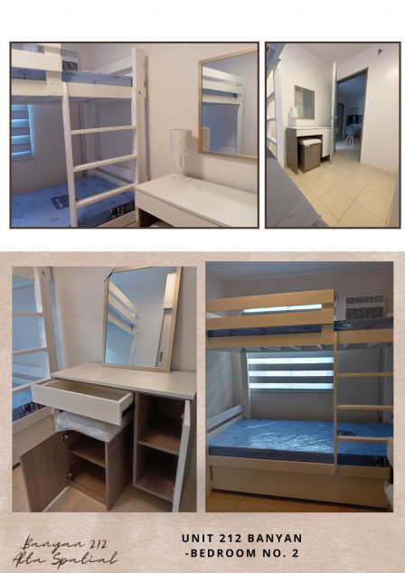 Condo 2 Bedroom in Karuhatan Valenzuela Newly Furnished (negotiable)