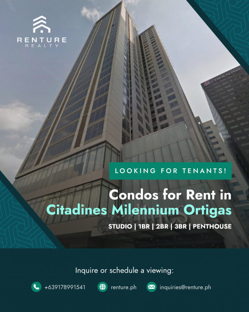 Picture of Ortigas Condo Units for Rent | Citadines Milennium Ortigas | Studio 1BR ...