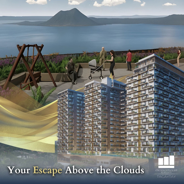 1-Bedroom Pre-Selling Condominium in Tagaytay City with Taal View