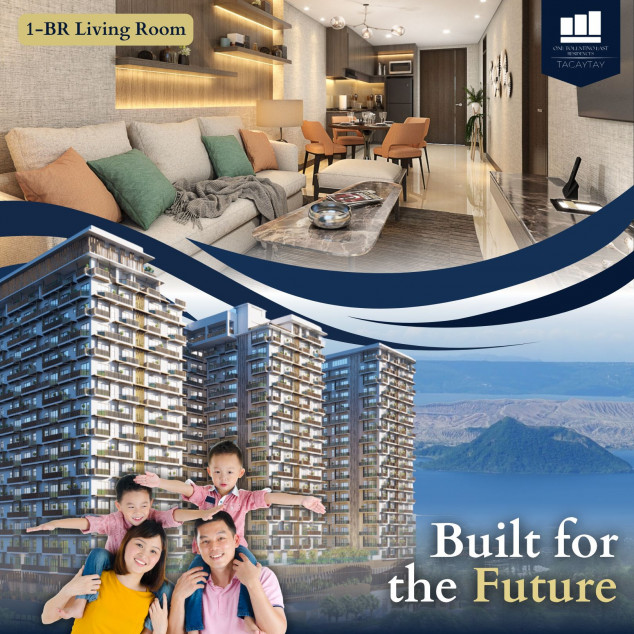 1-Bedroom Pre-Selling Condominium in Tagaytay City with Taal View