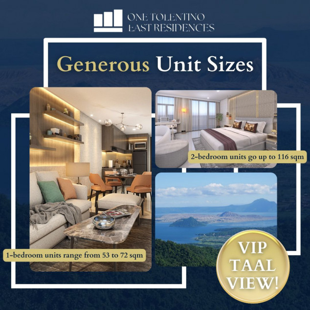 1-Bedroom Pre-Selling Condominium in Tagaytay City with Taal View