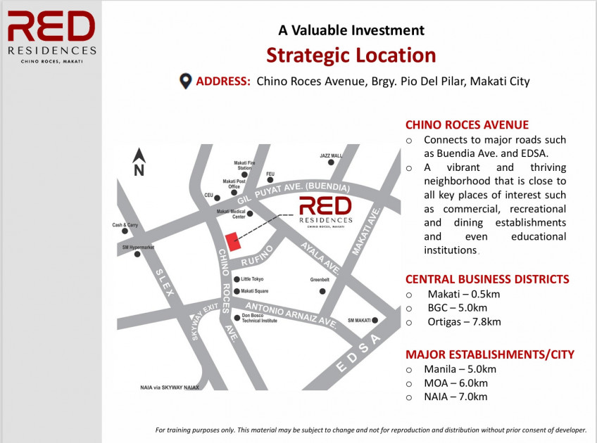 RED Residences condos in Makati RFO - Live in Luxury