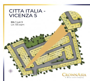 Lot for Sale - Vicenza 5 (Blk 1 Lot 3)