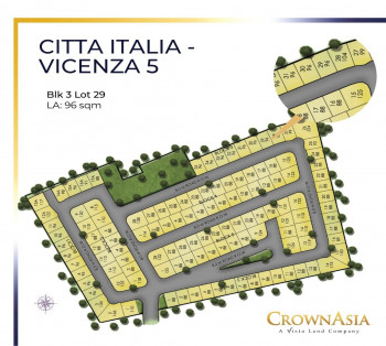 Lot for Sale - Vicenza 5 (Blk 3 Lot 29)