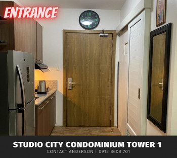 Studio Condo For Rent in Studio City Alabang, Muntinlupa City