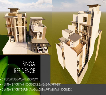 3-Storey Apartment Including Basement With Roof Deck In Baguio