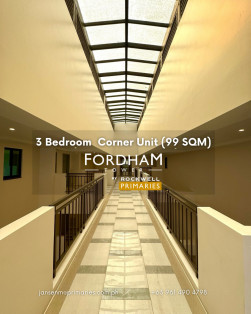 3 Bedroom Unit With Parking (99 SQM), Fordham By Rockwell Sucat, Muntinlupa