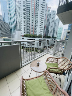 Clean Title RFO Fully Furnished 1BR With Balcony For Sale At The Lerato Makati