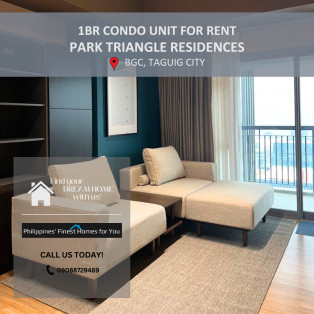 Brand New 1BR Condo Unit at Park Triangle Residences BGC for Rent