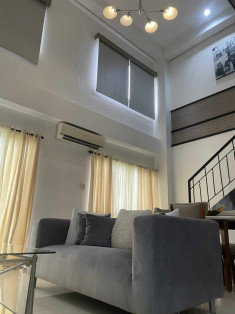Fully Furnished 1-Bedroom Loft Condo with Parking Space in Taguig