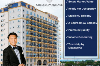 1-Bedroom Condo For Sale in Chelsea Parkplace, Pampanga