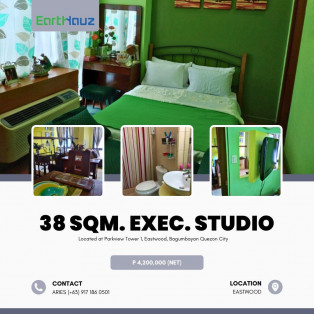 1-Bedroom Condo Unit For Sale at Eastwood Parkview, Eastwood, Quezon City