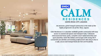 1 Bedroom Condominium Unit In Calm Residences Sta Rosa Laguna For Only 14k Phpy