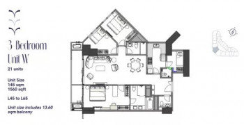 3 Bedroom for Sale Laya Residences by Shangrila Properties