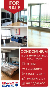 Sale: One Mckinley Place 2 Bedroom Condominium