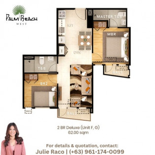 2 BR Condo Near Mall Of Asia