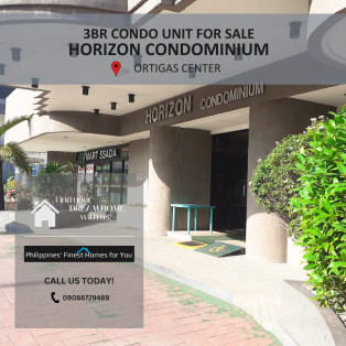 3BR Condo Unit with Parking Slots at Horizon Condominium for Sale