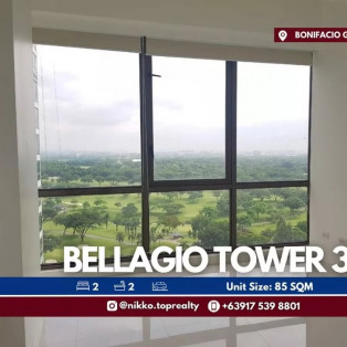 For Sale: Two 2-Bedroom Unit Golf Course View in Bellagio, BGC Taguig!