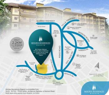 1 Bedroom  Moldex Residences Baguio Condo For Sale