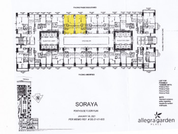 Large 4 bedroom penthouse with spectacular BGC view and 2-parking spaces.