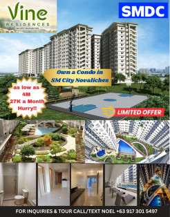 VINES Residences - 2 Bedroom 3.8M Novaliches, Quezon City, Kalakhang Manila