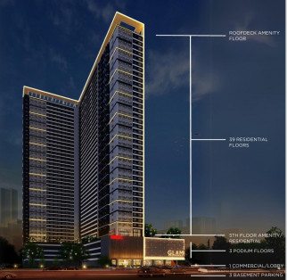 GLAM Residencies Quezon City EDSA 1 Bedroom with Balcony and more
