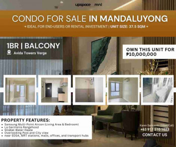 Move-In Ready Condo in Mandaluyong | Near MRT & EDSA